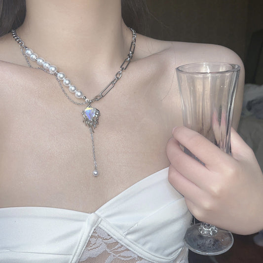 Iris Pearl Necklace