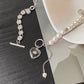 Jocelyn Heart Pearl Necklace