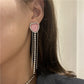 Anila Pink Heart-shaped Earrings