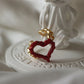 Hermosa French Retro Heart Opening Ring