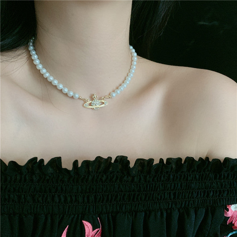 Jean Vintage Pearl Necklace