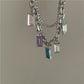 Camille Double-layer Overlapping Necklace