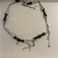 Eartha Black Gem Pearl Necklace