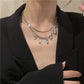 Camille Double-layer Overlapping Necklace