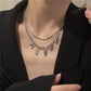 Camille Double-layer Overlapping Necklace