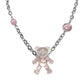 Alice Pink Bear Necklace